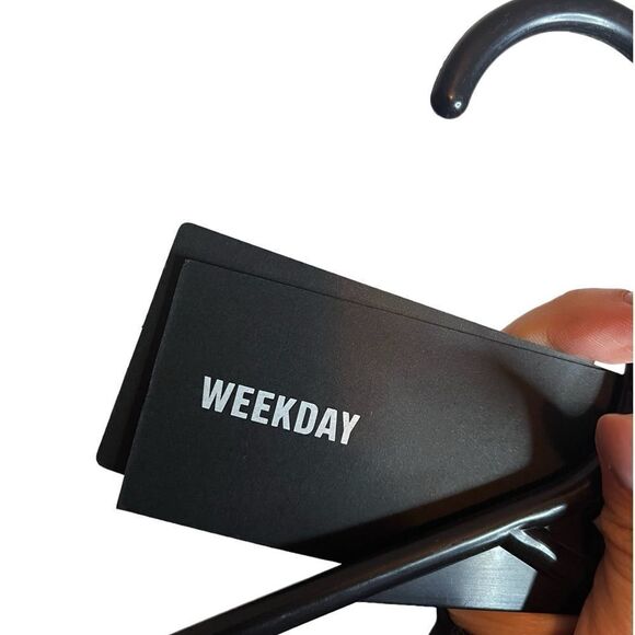 NWT WEEKDAY BEGONIA PINK MIDI DRESS WITH CUT OUT BACK WOMENS SIZE MEDIUM - Picture 7 of 7